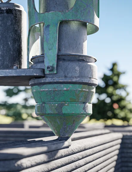 3D-Druck von Bauteilen aus Beton