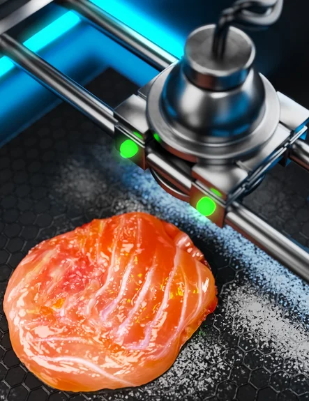 Impression 3D de denrées alimentaires