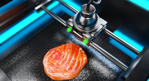 Impression 3D de denrées alimentaires