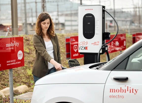 Electric cars as energy storage units