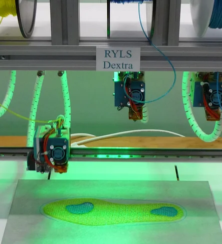 Semelles orthopédiques par impression 3D