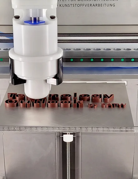 Du chocolat sorti tout droit de l’imprimante