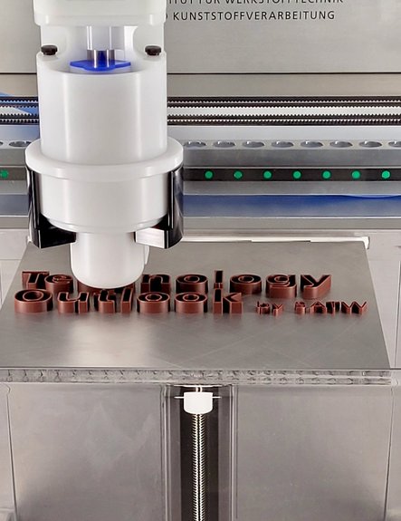Chocolate from a printer