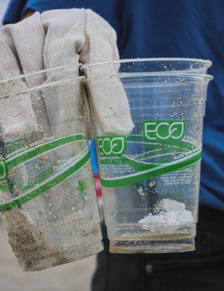 Bioplastique issu de déchets