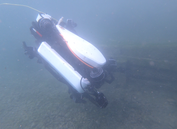 Unterwasserroboter für seichte und gefährliche Gewässer