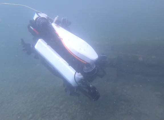 Underwater robots for shallow and dangerous waters